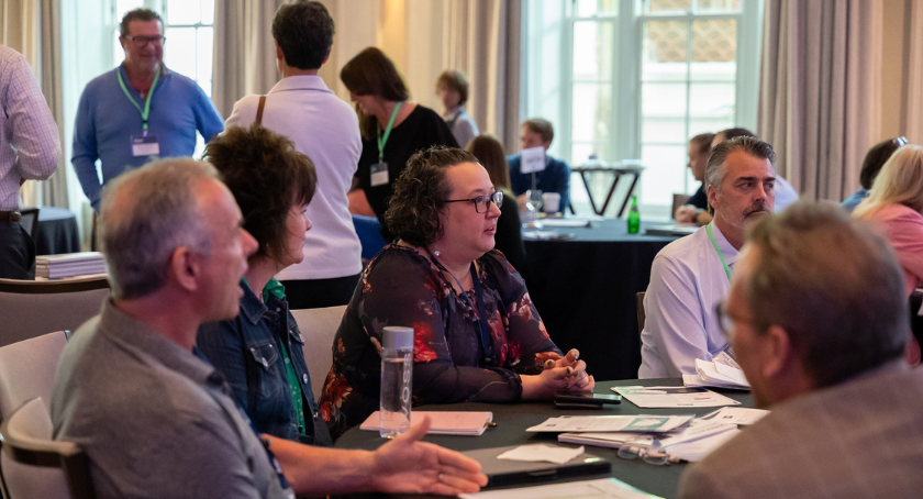 Networking is a hallmark of TLMI events.